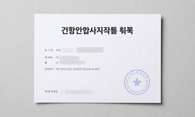 건강관리사자격증 관련 이미지 - 건강관리사자격증 취득, 단순히 자격증 하나를 더하는 것 이상의 가치에 대하여