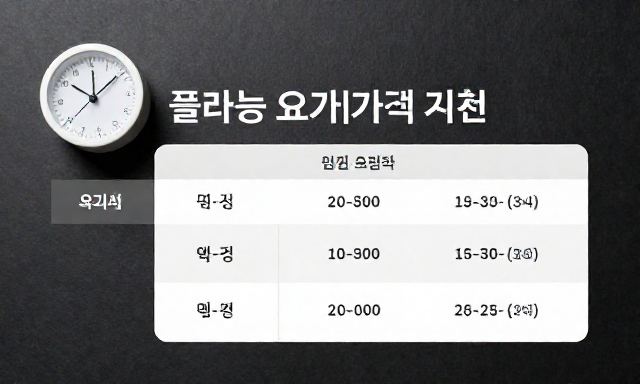 플라잉요가가격 관련 이미지 - 플라잉요가가격 구성 요소와 합리적인 선택을 위한 기준 정리